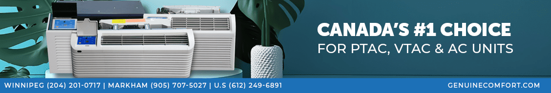 Canada's #1 Choice of PTAC banner